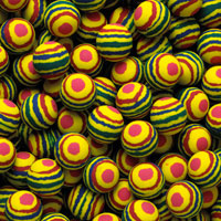 Round Stripe Bouncy Balls