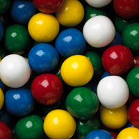 Mouthful Unfilled Gumballs